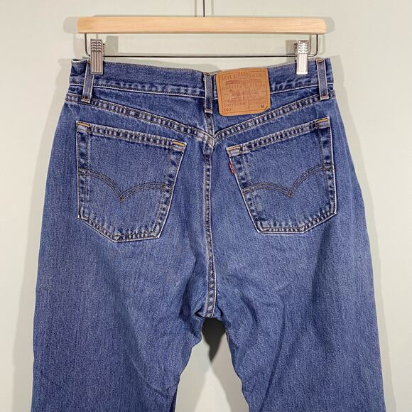 Vtg Levi's Women's 560 Loose Fit High Rise Straight Leg Jeans Sz 12 Made in USA - Picture 6 of 7